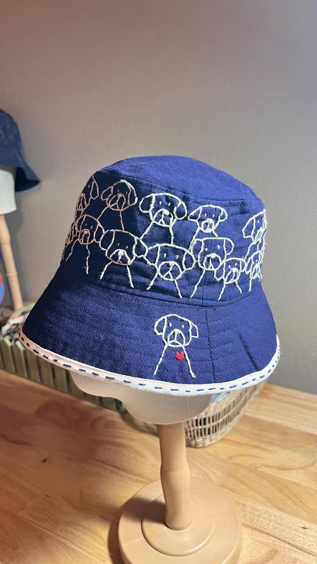 Hand-Stitch Hat - Dog