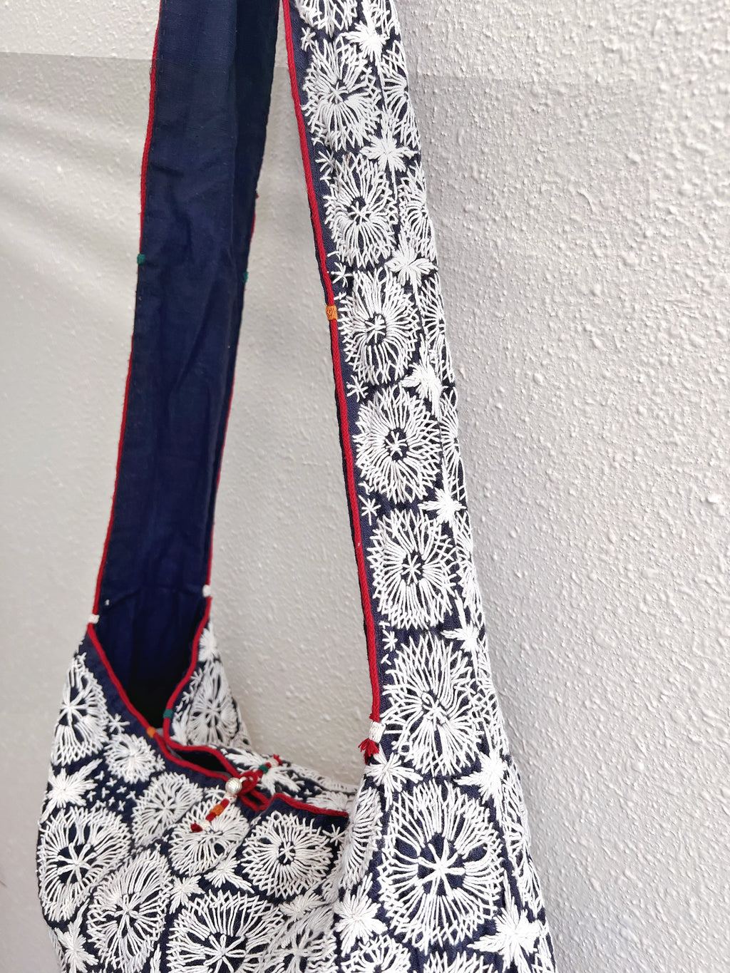 Handmade bag | Small Wristbag | Hand Stitching | Traditional embroidery