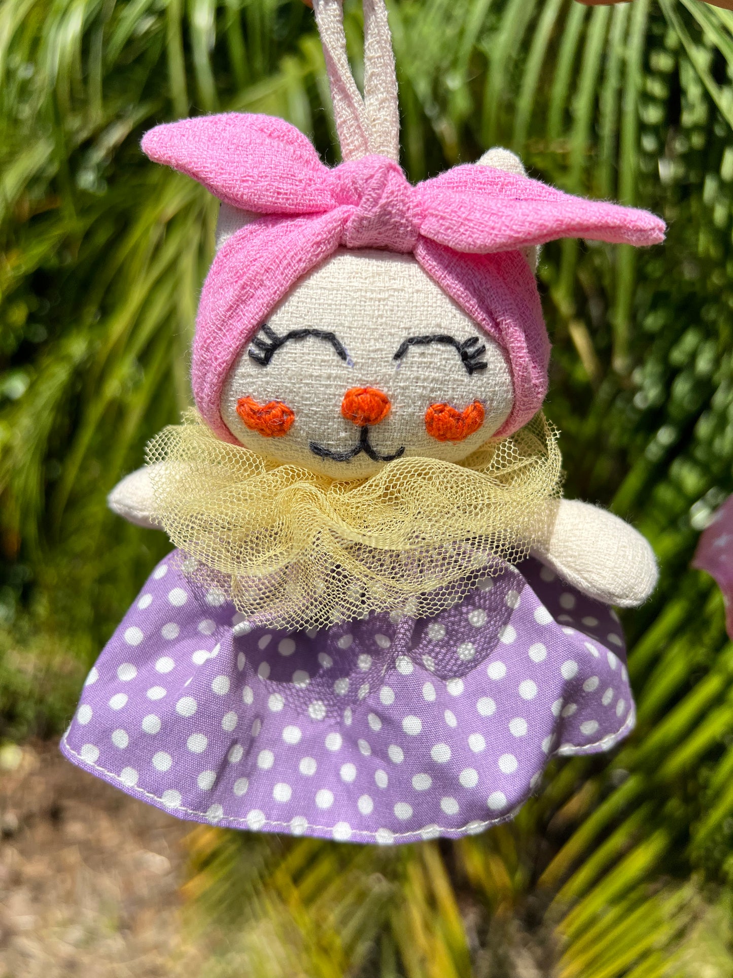 Handmade cat| bag decoration |Gift |Keychain | Christmas tree pendant |