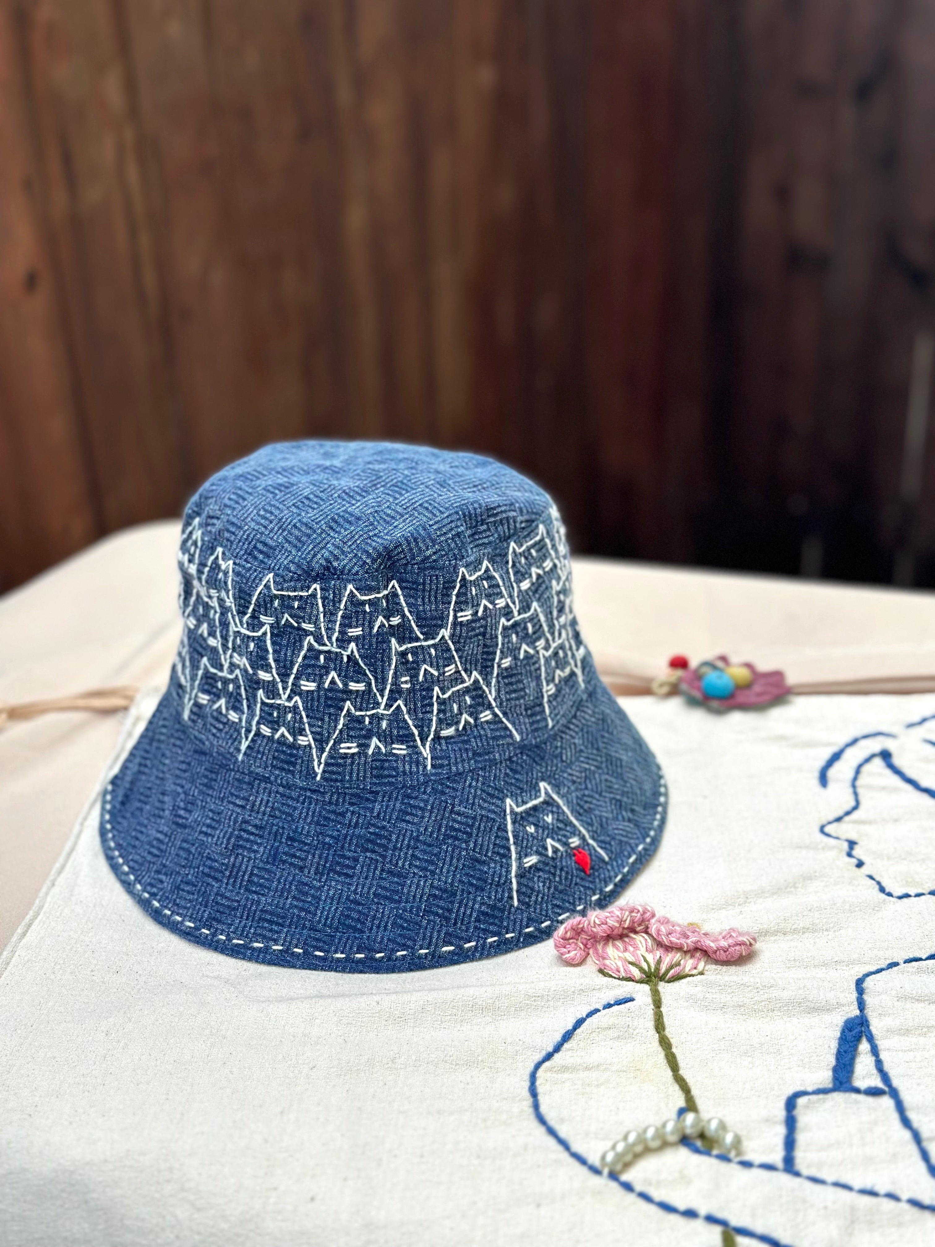 Hand-Stitch Hats- Cats