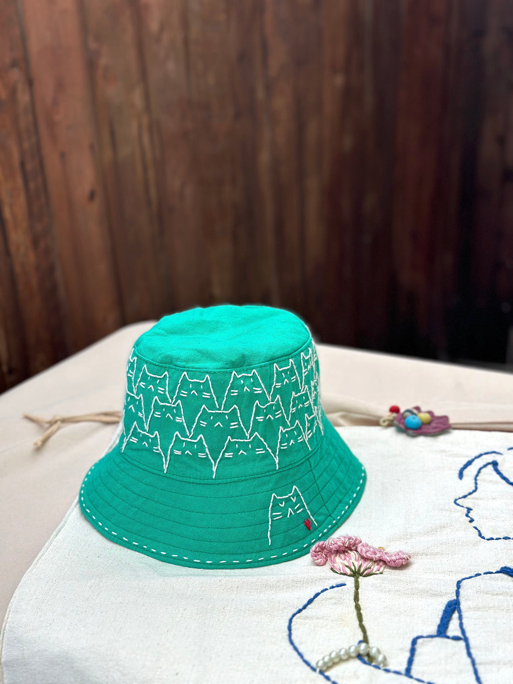 Hand-Stitch Hats- Cats
