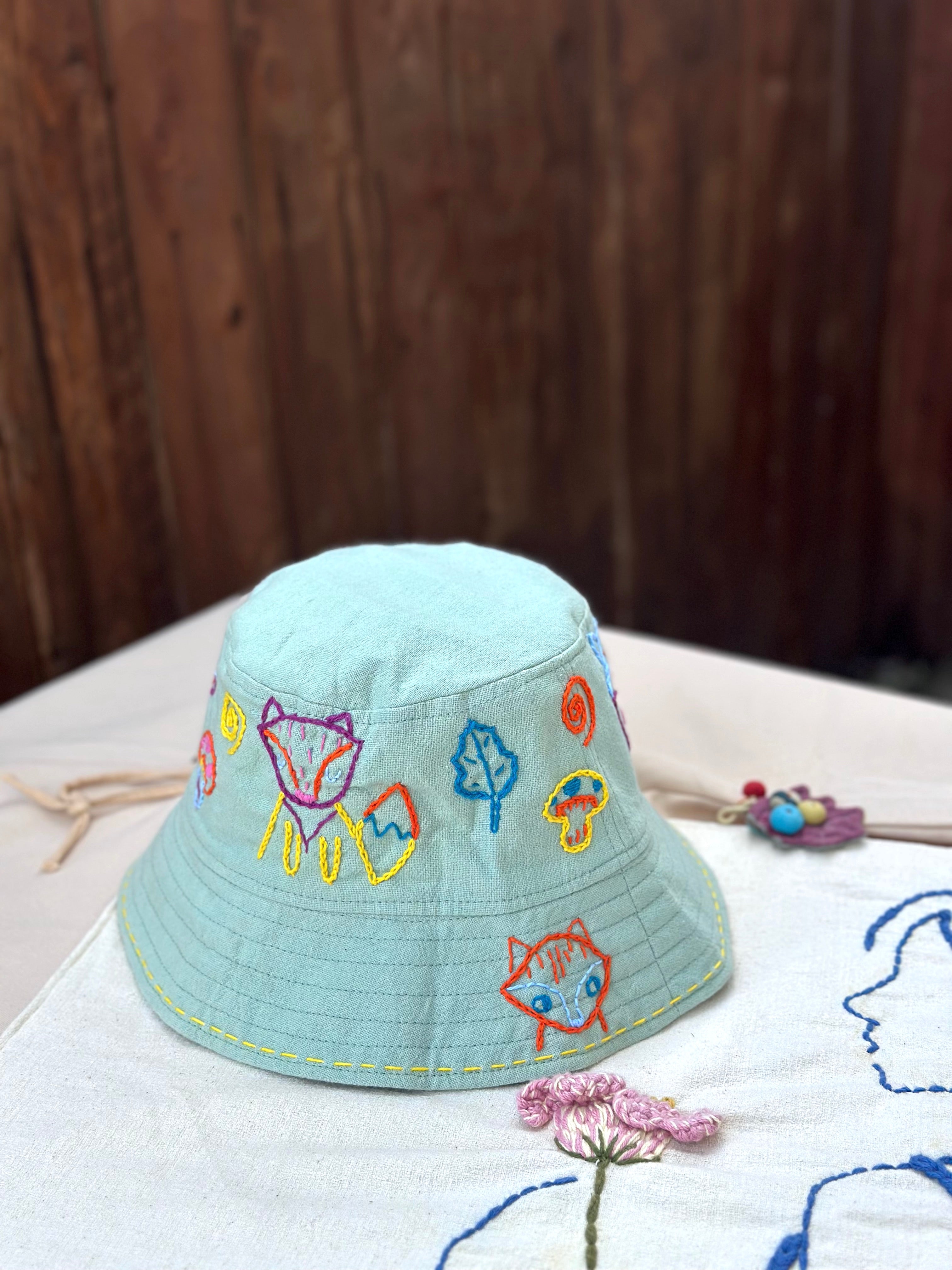 Hand-Stitch Hat - Fox