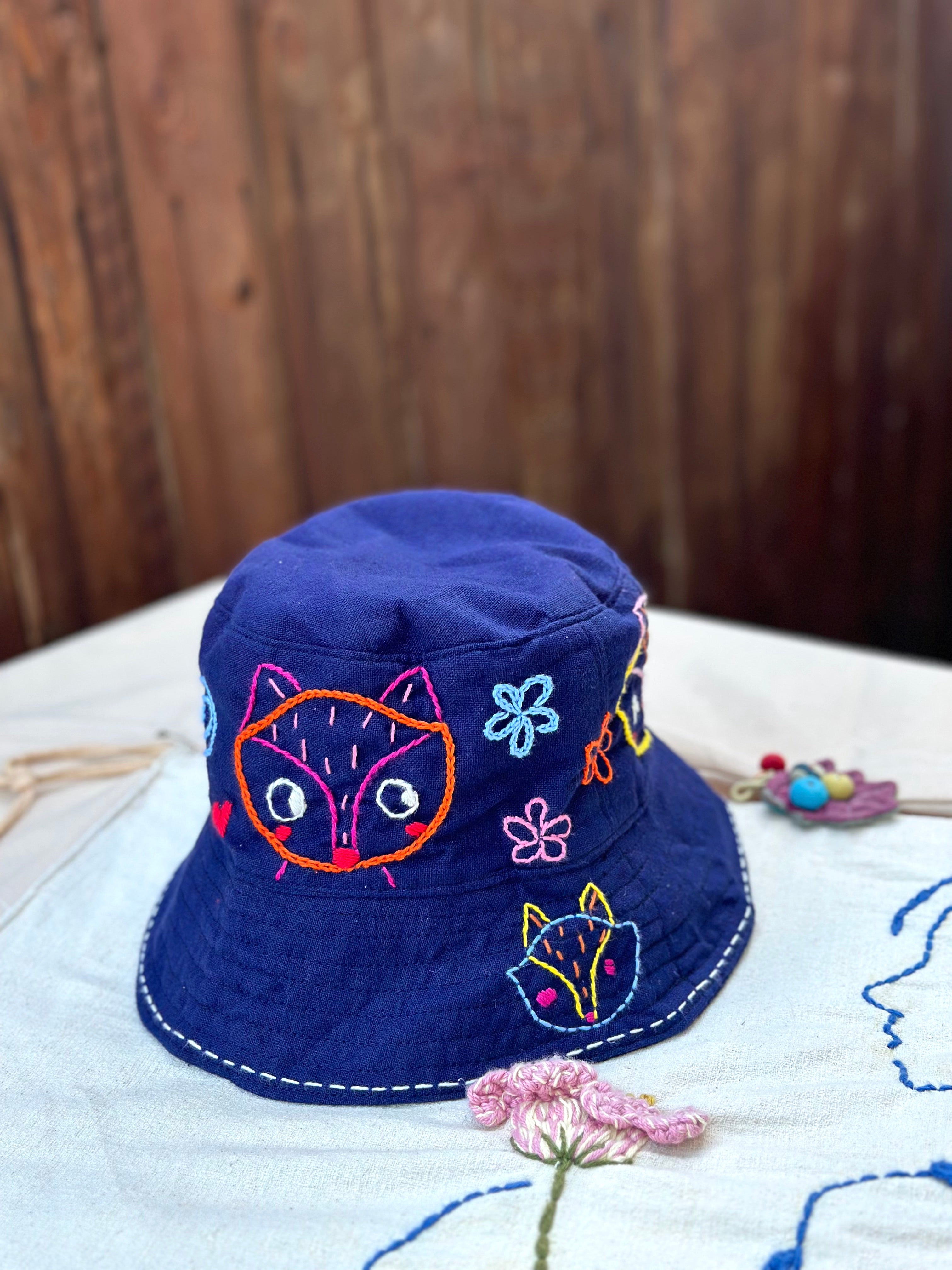 Hand-Stitch Hat - Fox