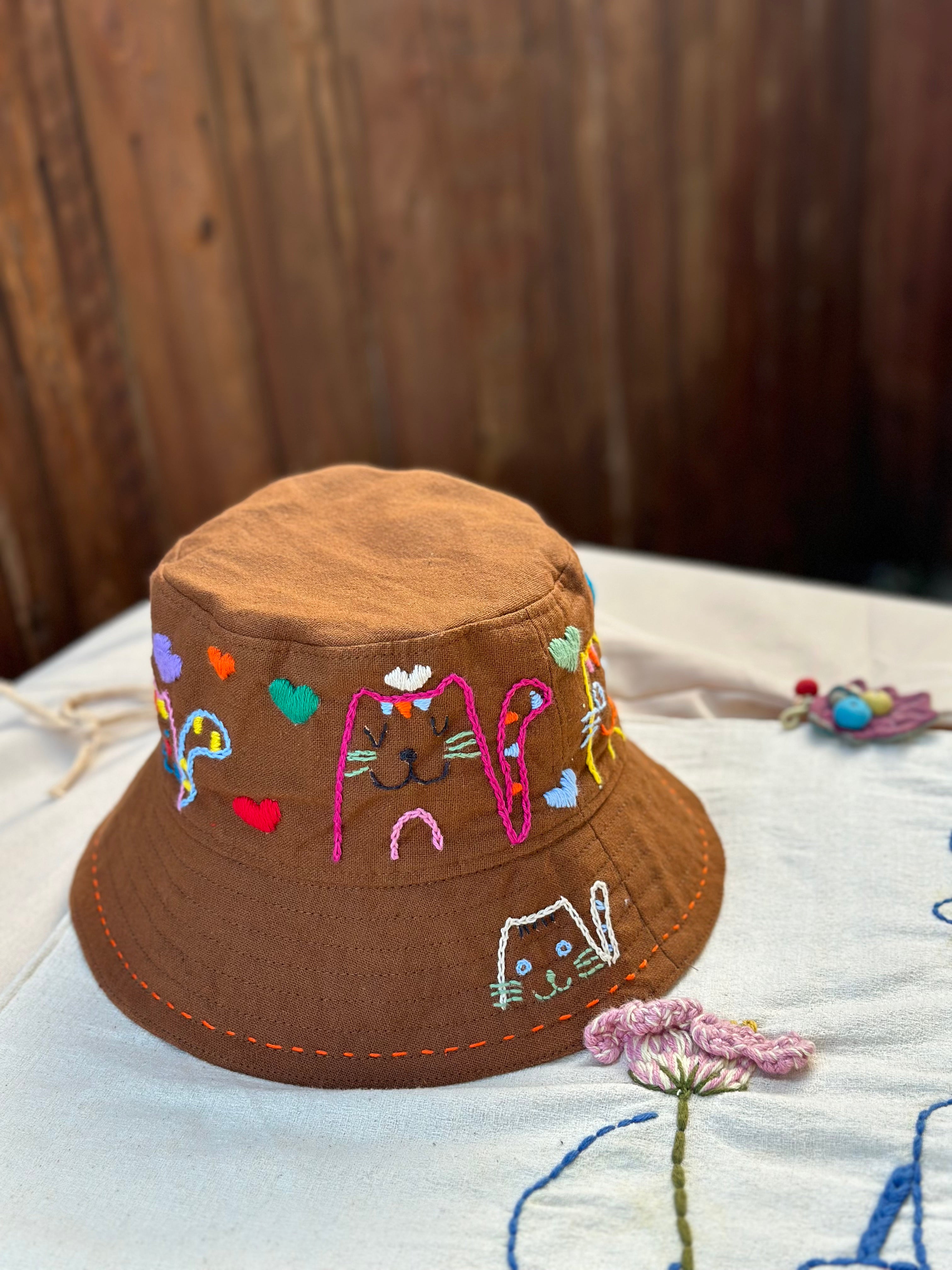 Hand-Stitch Hats - Kitty