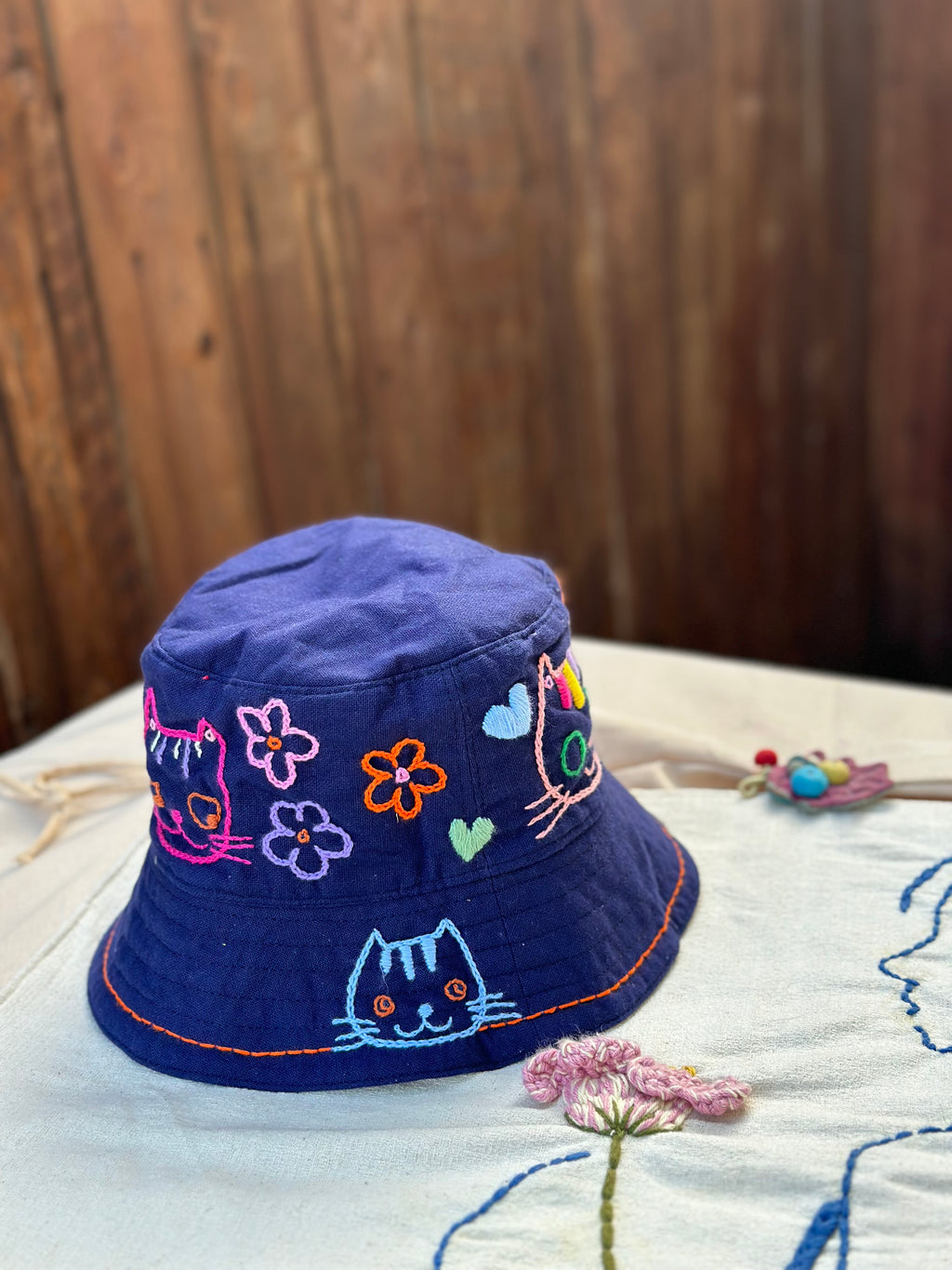 Hand-Stitch Hats - Kitty