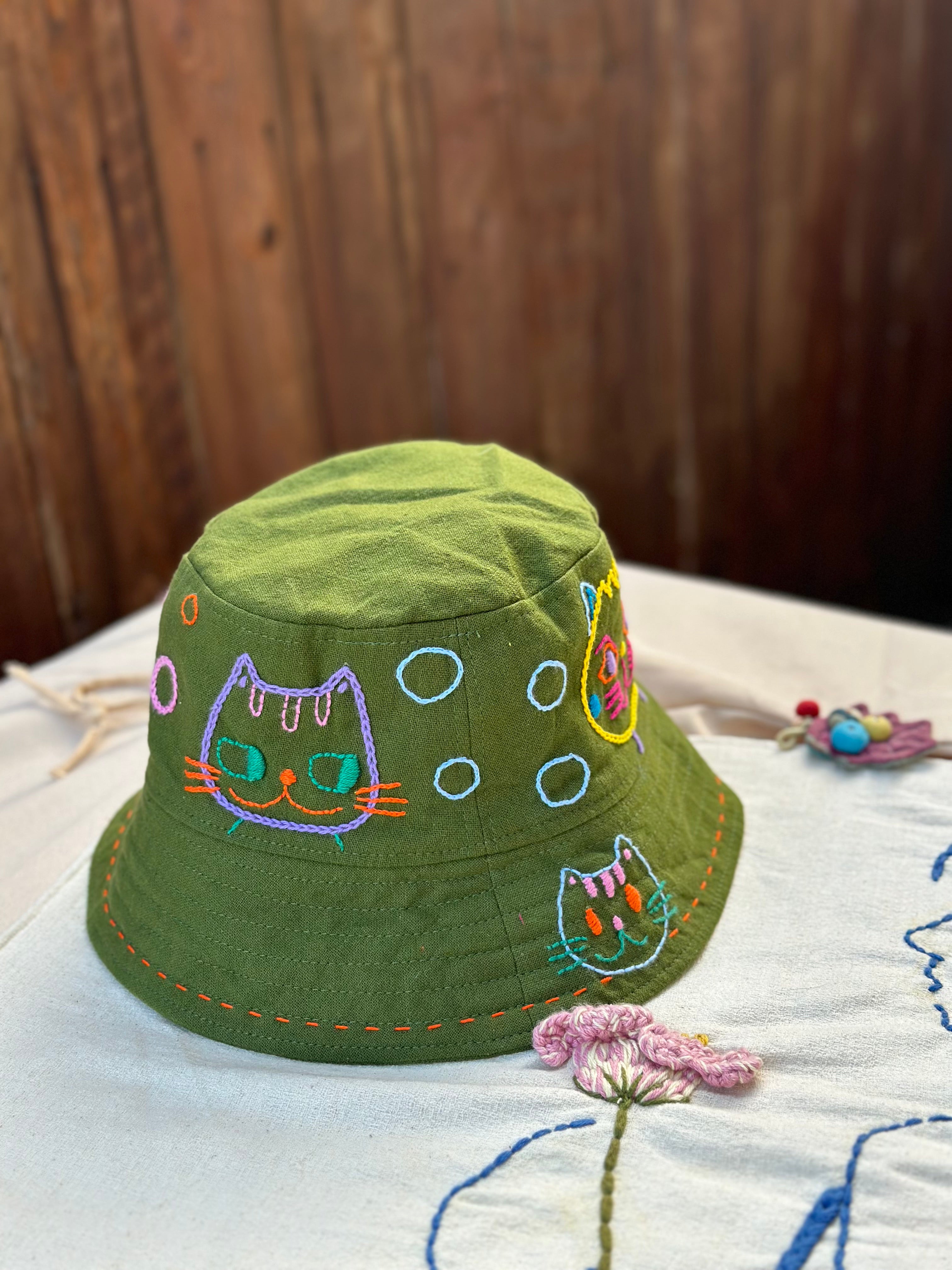 Hand-Stitch Hats - Kitty