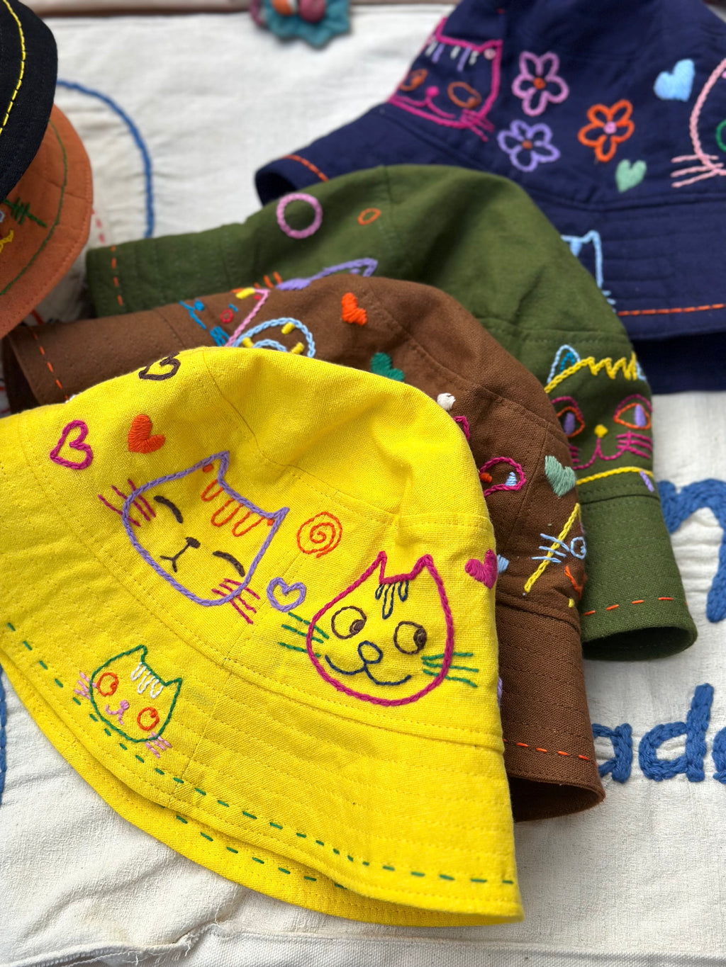 Hand-Stitch Hats - Kitty