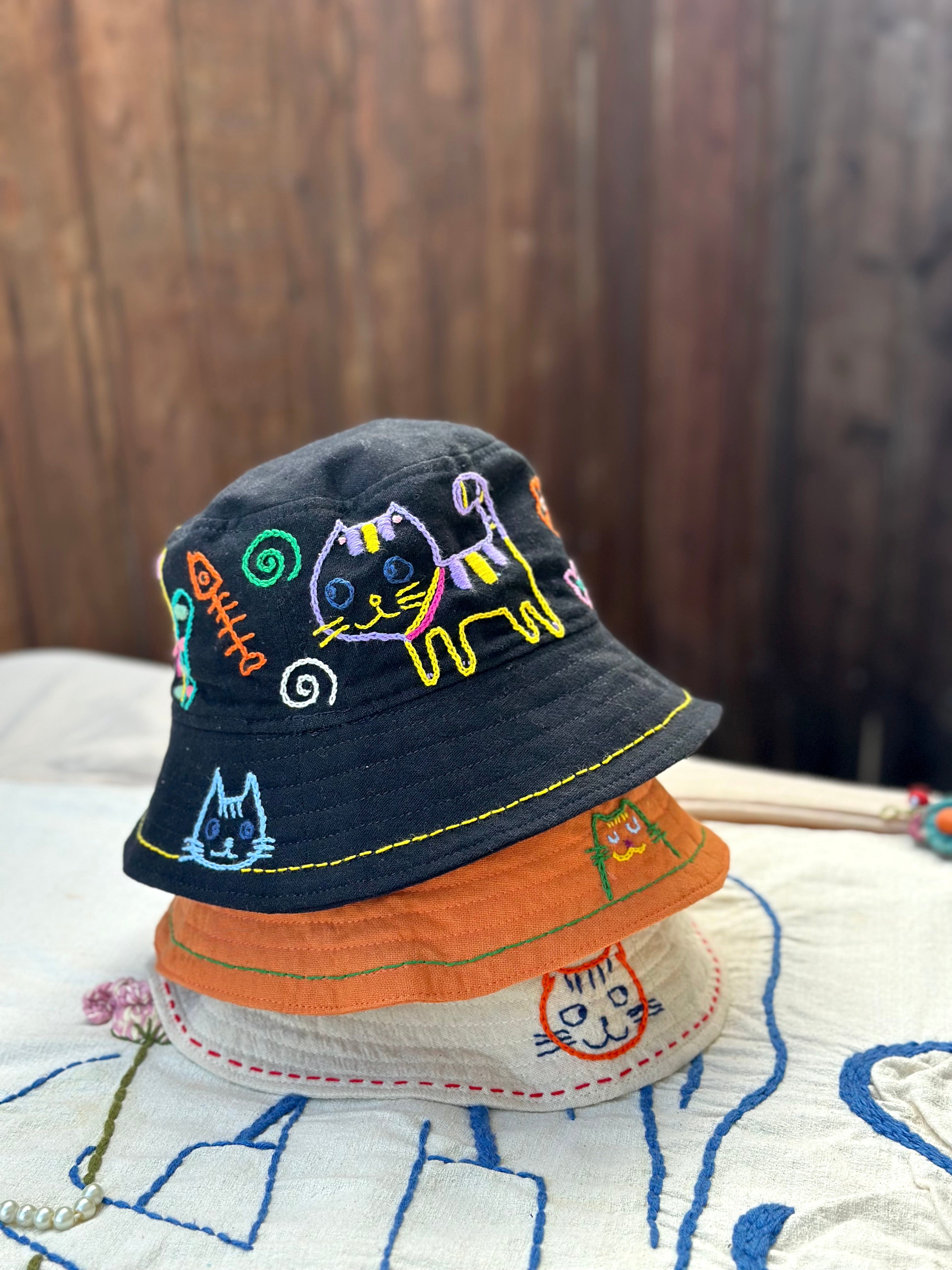 Hand-Stitch Hats - Kitty