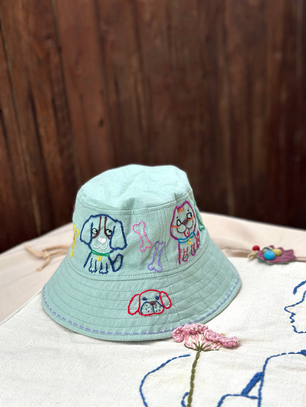 Hand-Stitch Hat - Dog