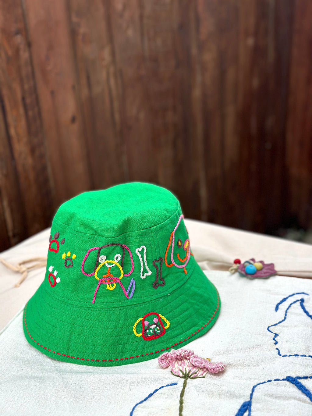 Hand-Stitch Hat - Dog