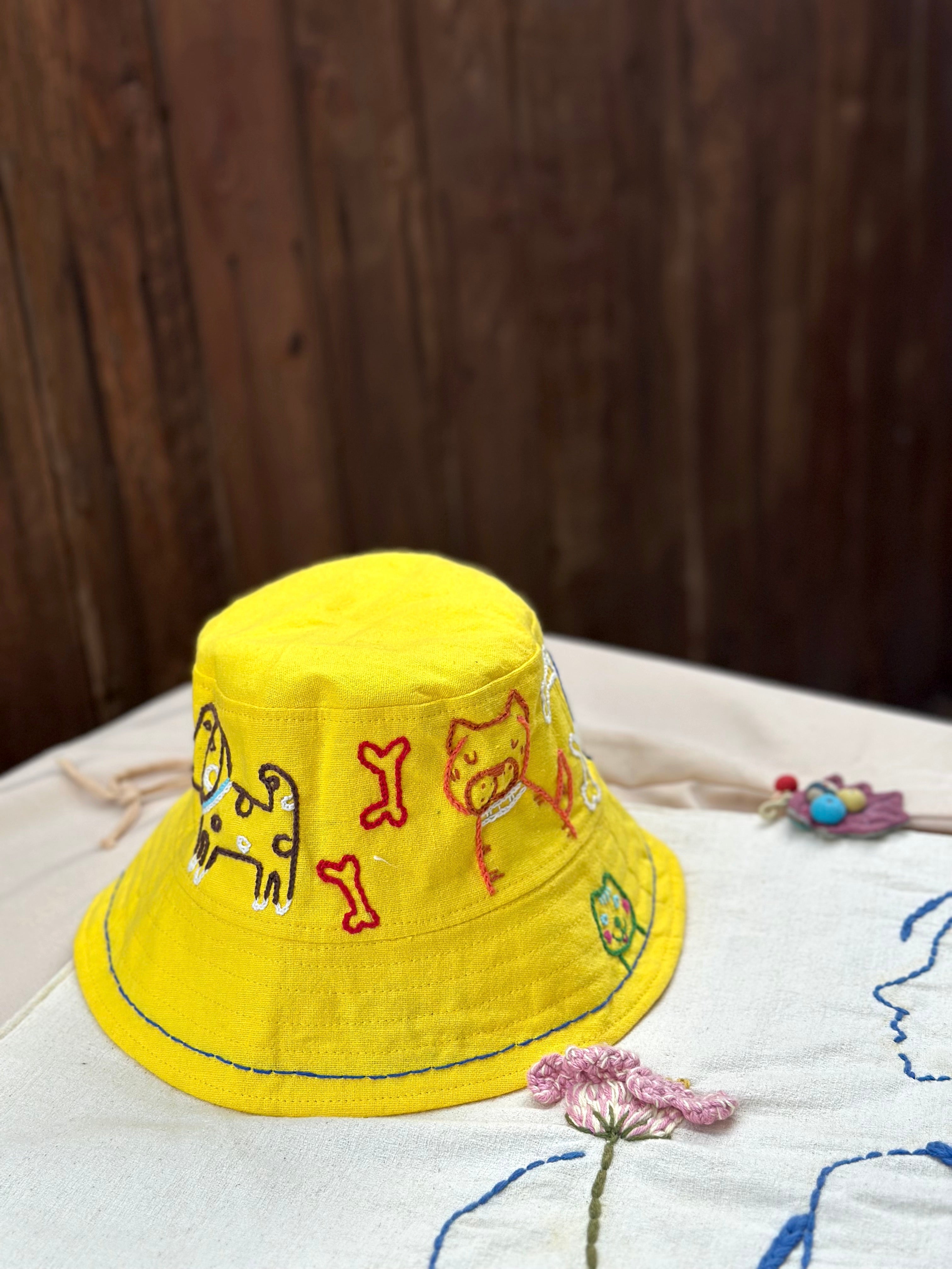 Hand-Stitch Hat - Dog