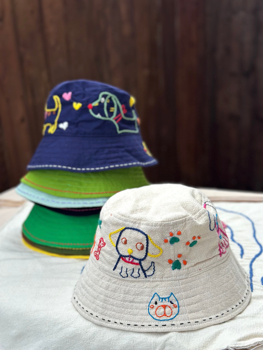 Hand-Stitch Hat - Dog