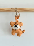 Hand-Stitched Cotton Linen Charms - Tiger