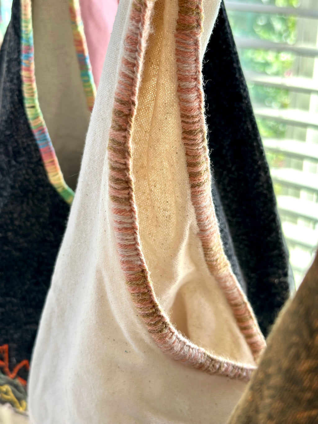 Handmade Cotton Linen Bag - Kitty