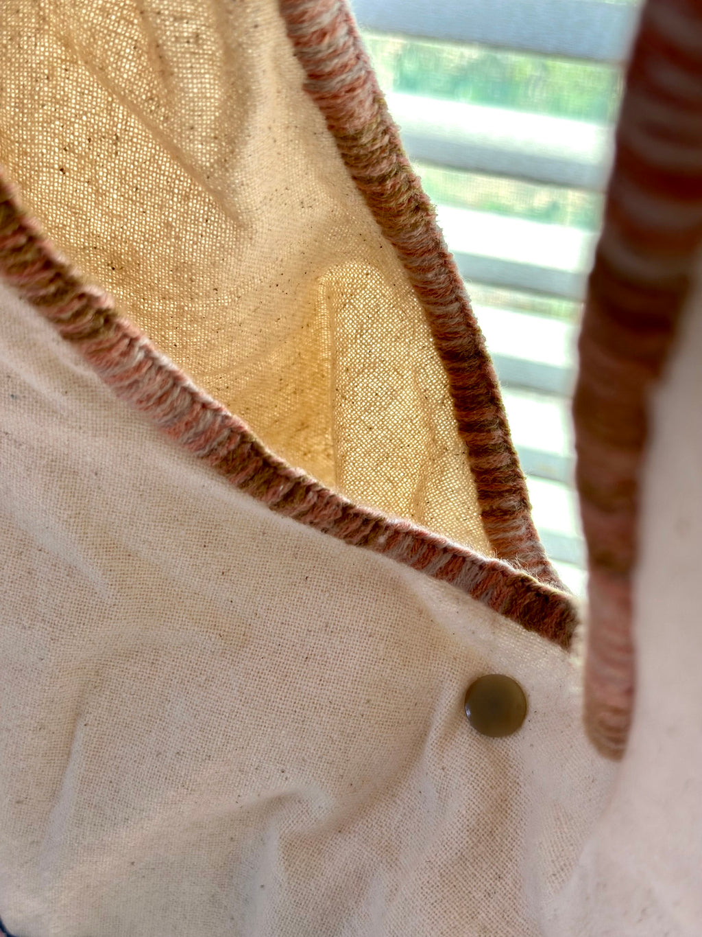 Handmade Cotton Linen Bag - Kitty