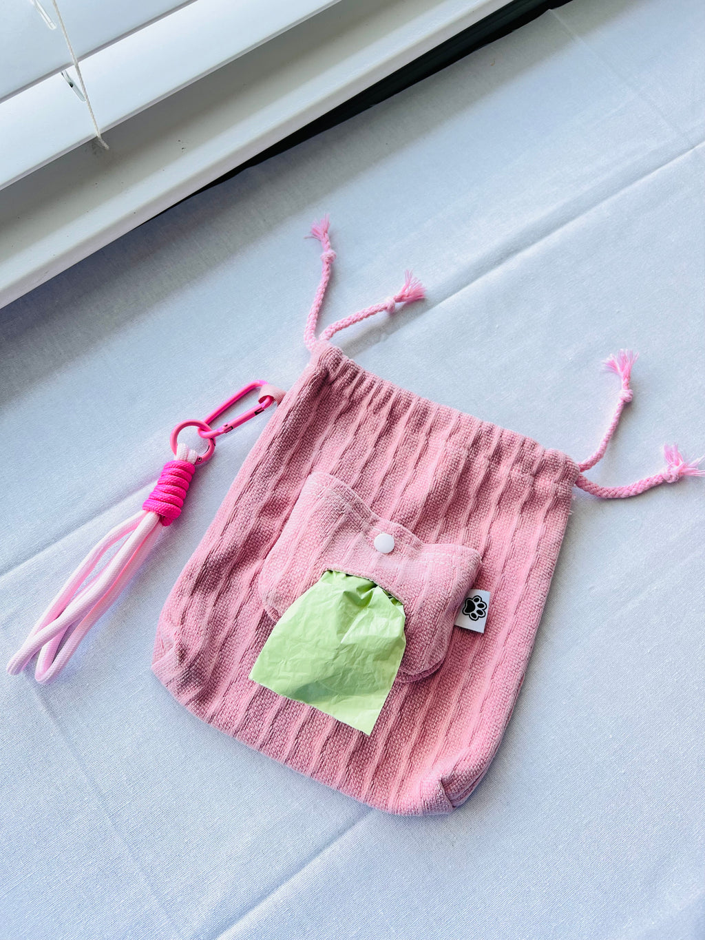 Handmade Poopbag - 	Drawstring