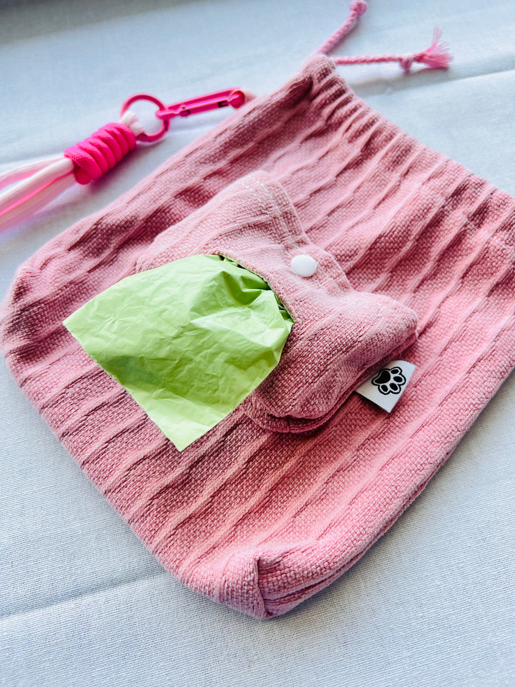Handmade Poopbag - 	Drawstring