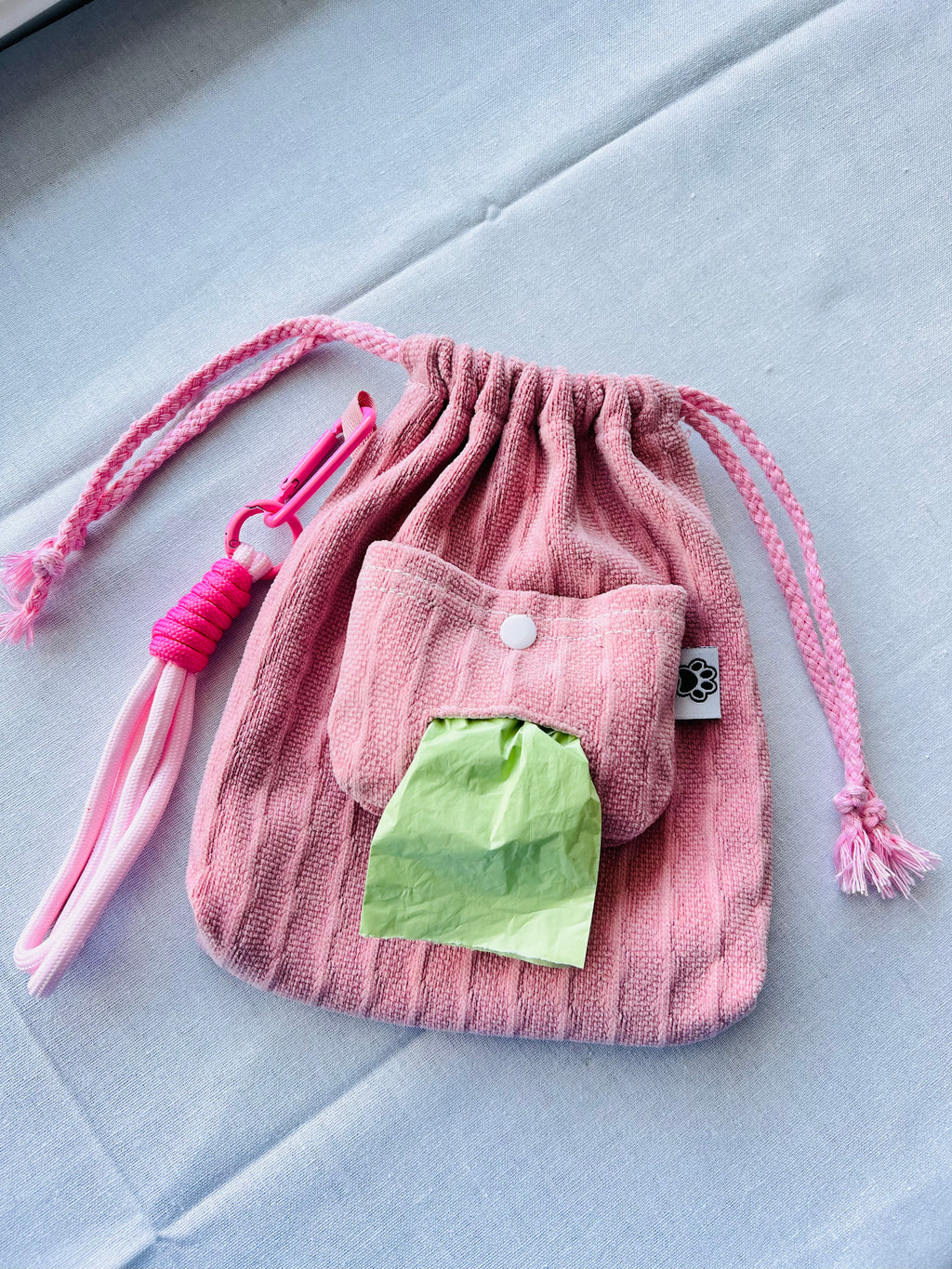 Handmade Poopbag - 	Drawstring