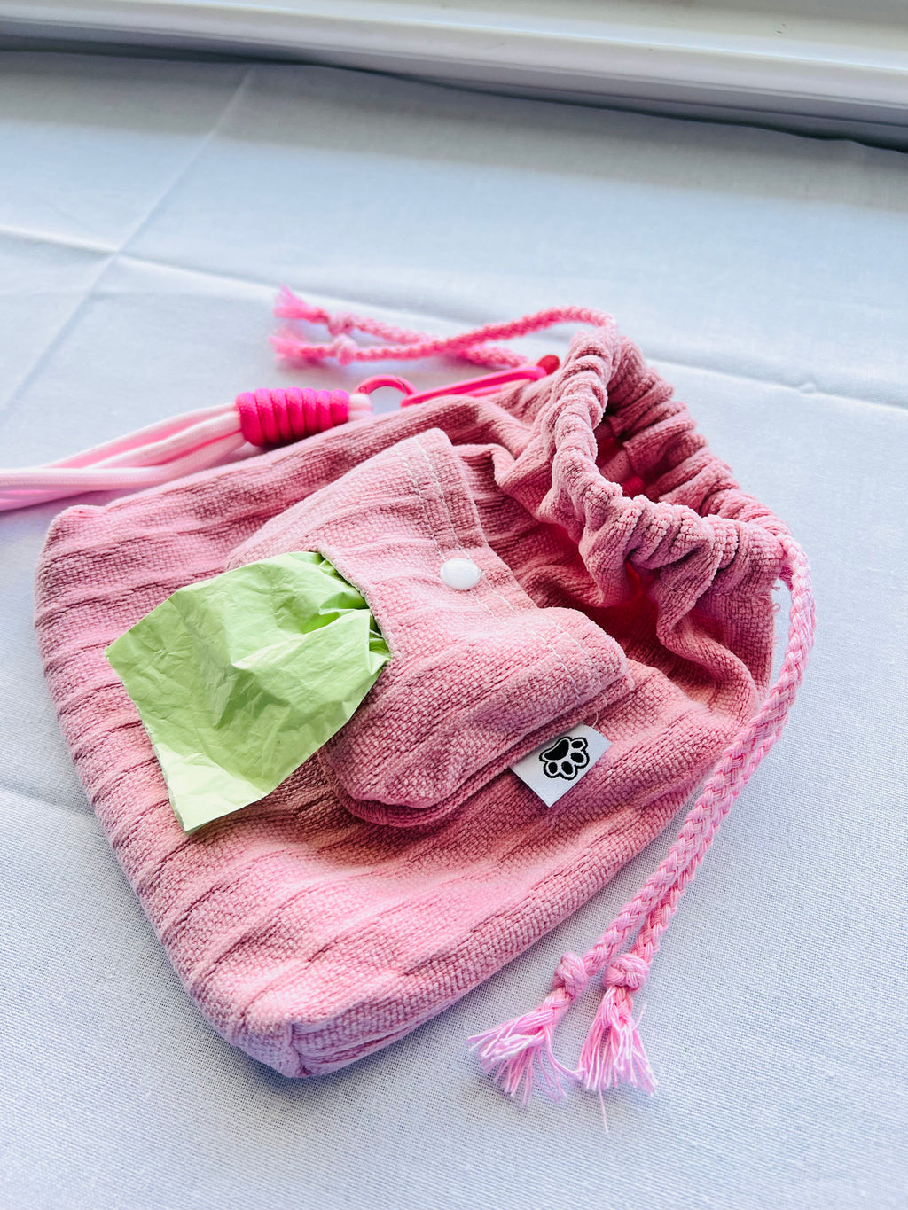 Handmade Poopbag - 	Drawstring