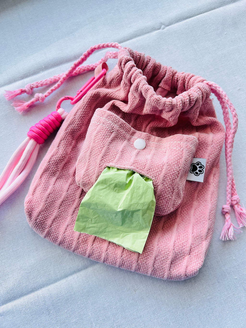 Handmade Poopbag - 	Drawstring