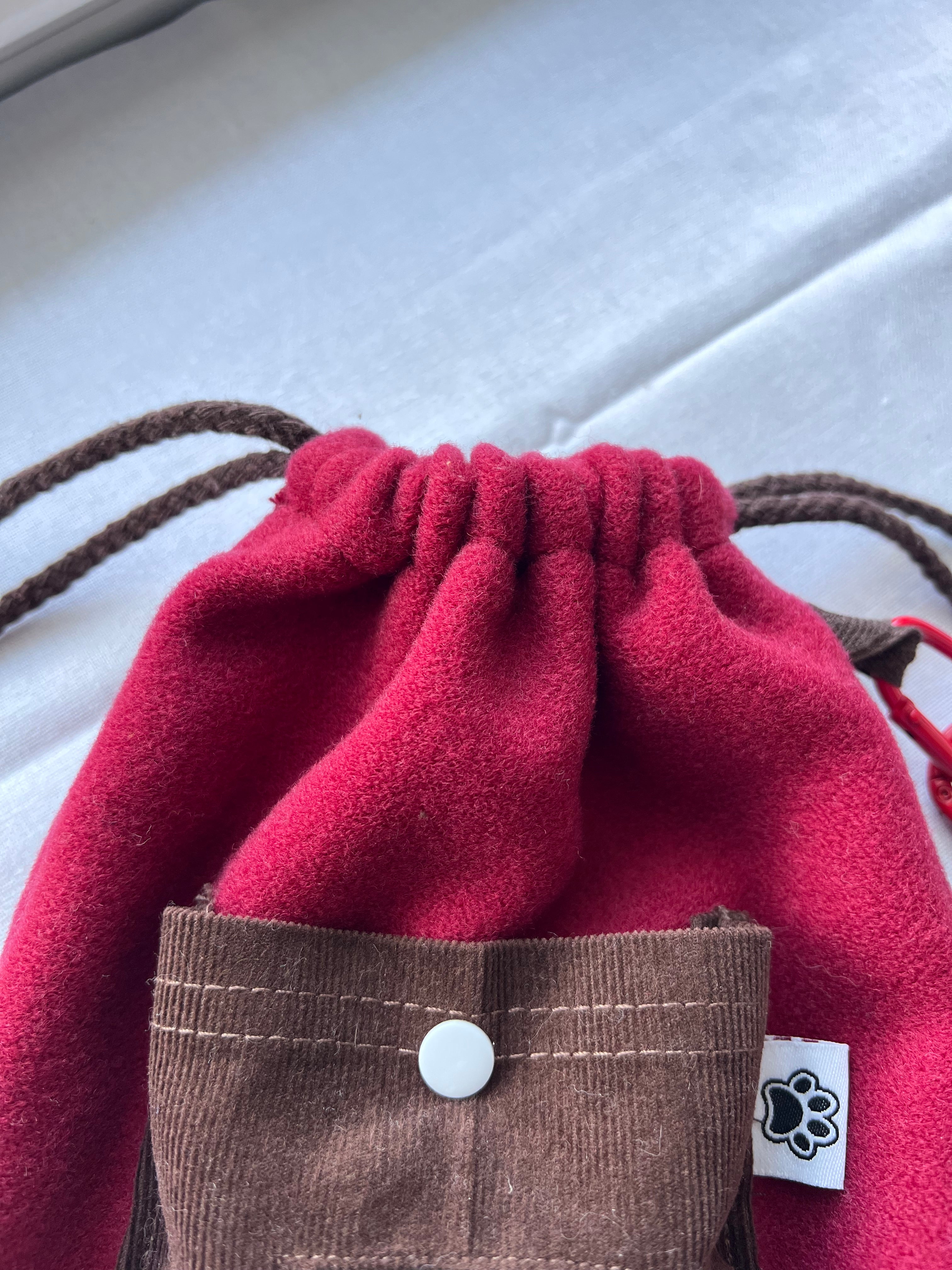 Handmade Poopbag - 	Drawstring