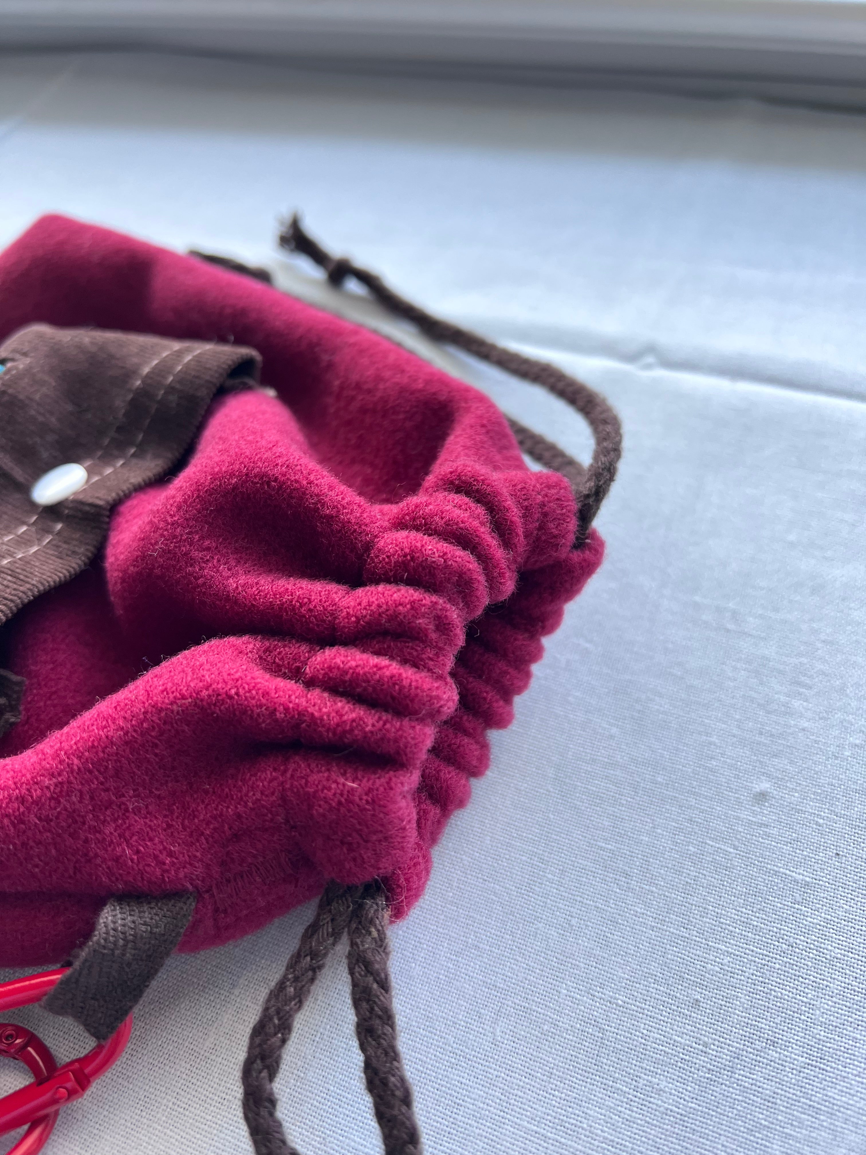 Handmade Poopbag - 	Drawstring