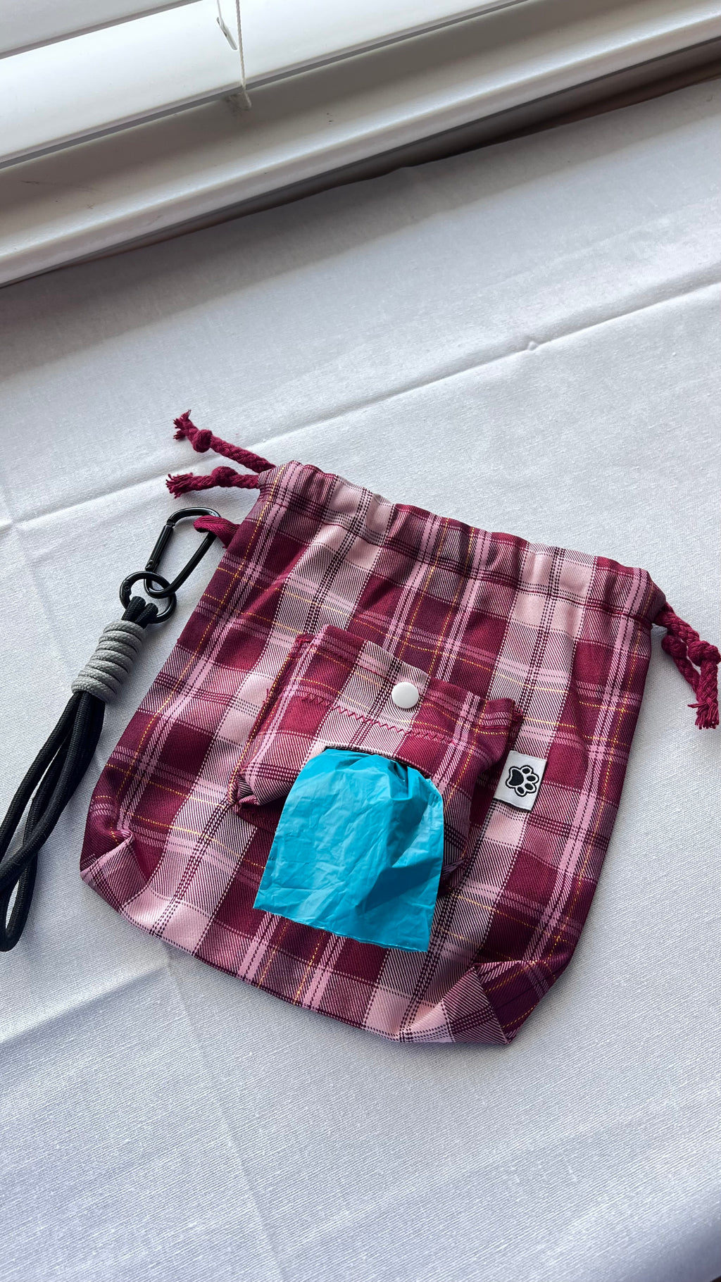 Handmade Poopbag - 	Drawstring
