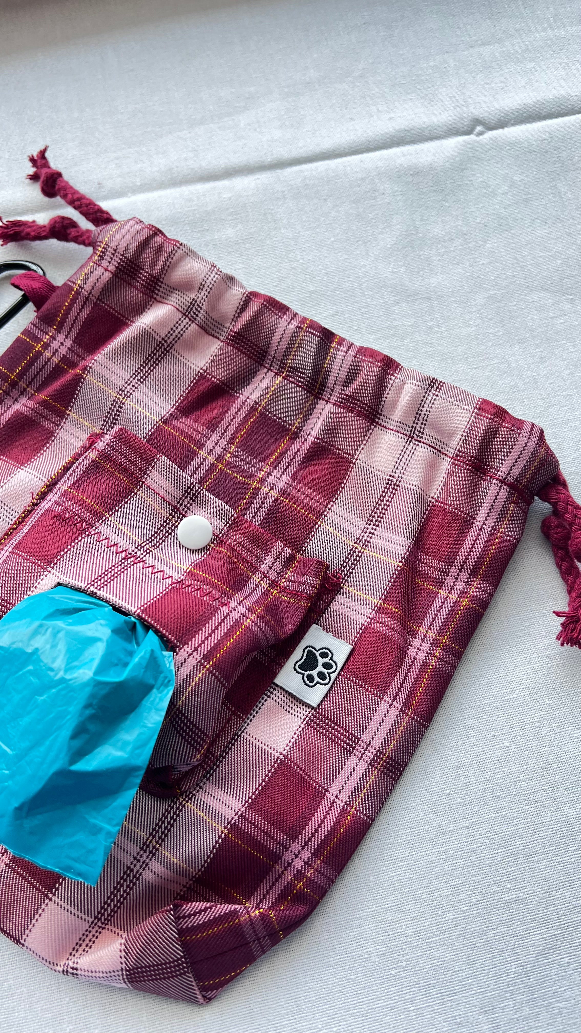 Handmade Poopbag - 	Drawstring
