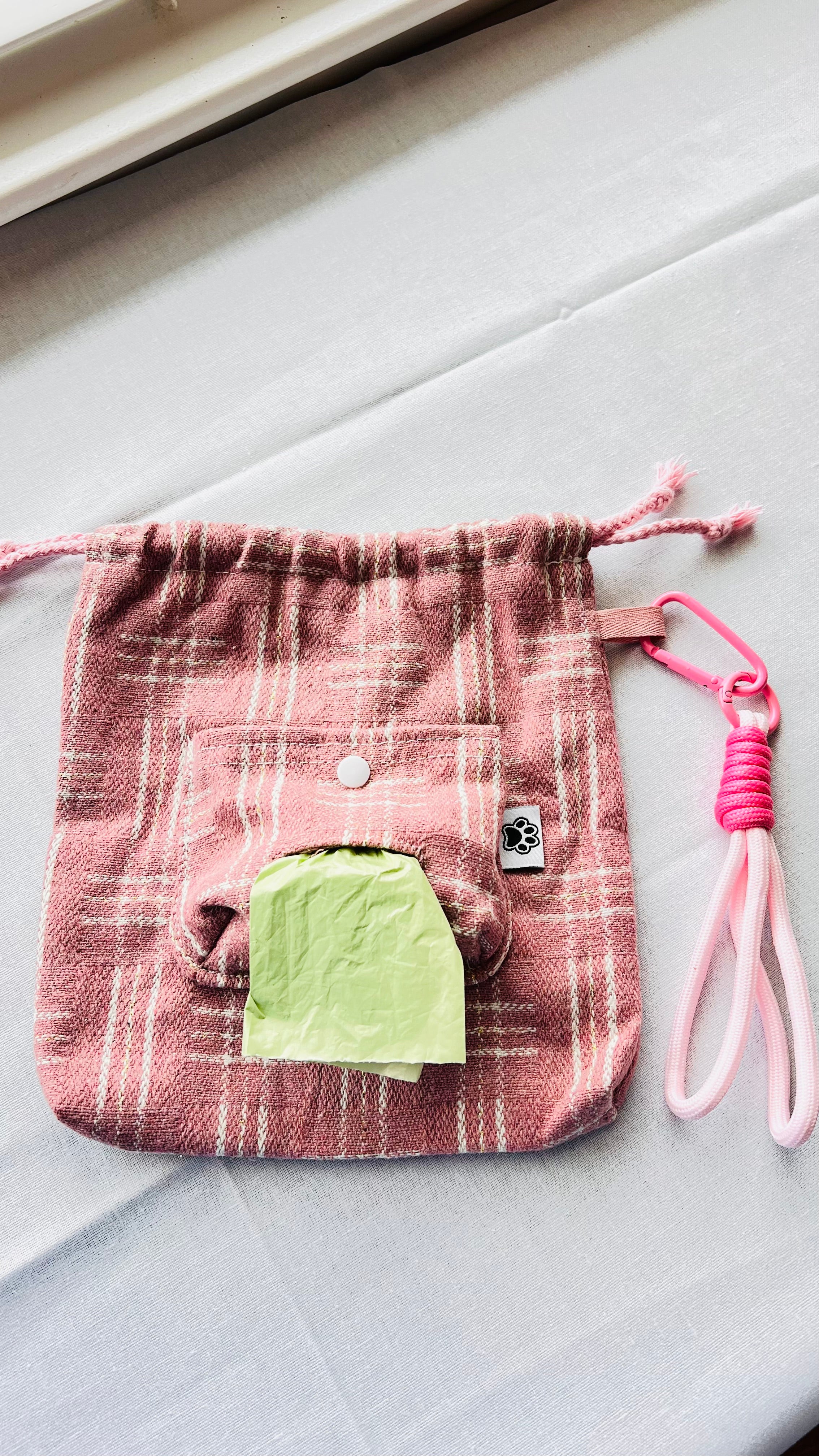 Handmade Poopbag - 	Drawstring