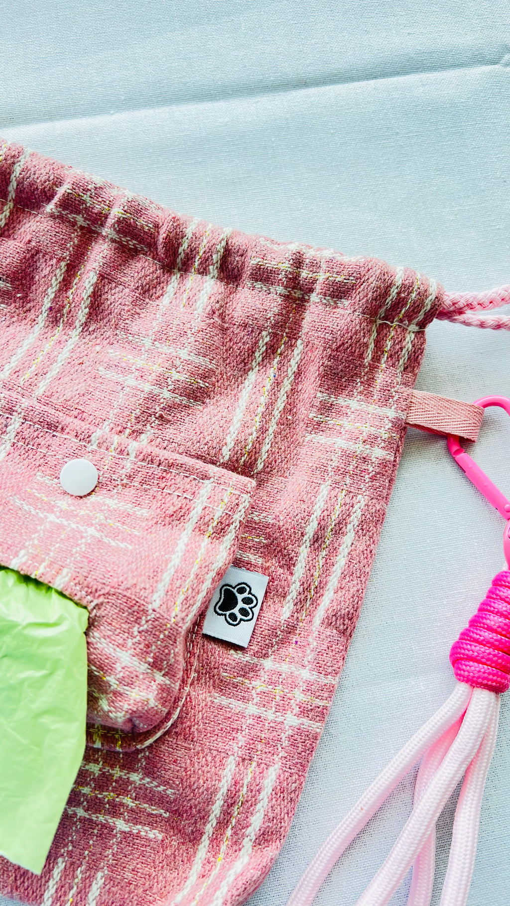 Handmade Poopbag - 	Drawstring