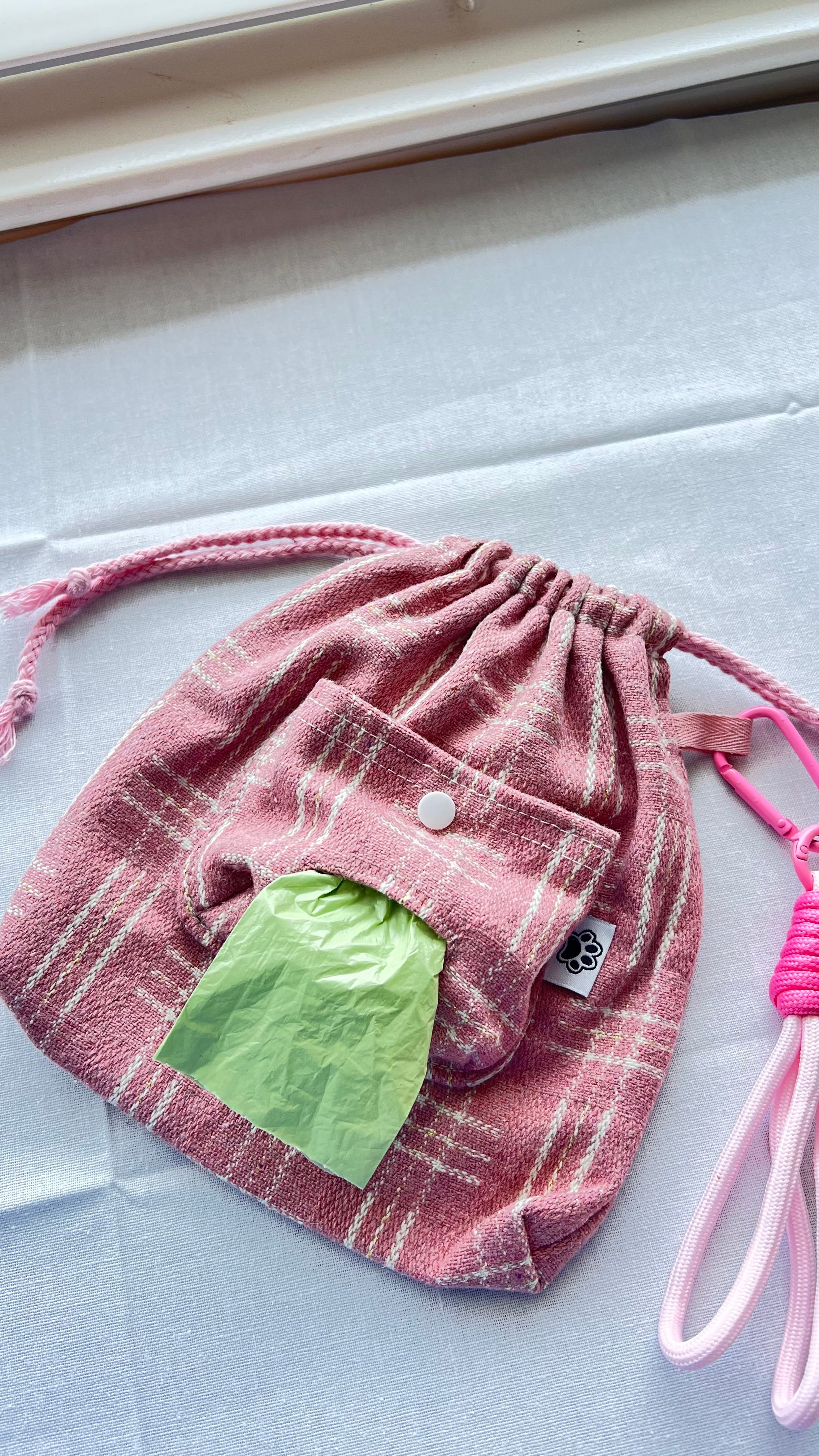 Handmade Poopbag - 	Drawstring