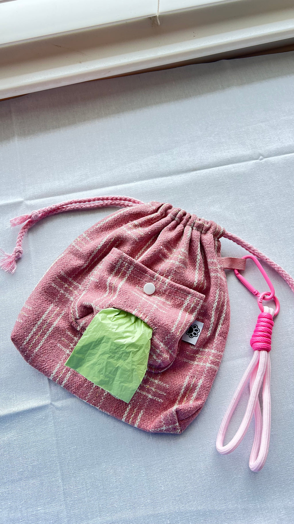 Handmade Poopbag - 	Drawstring