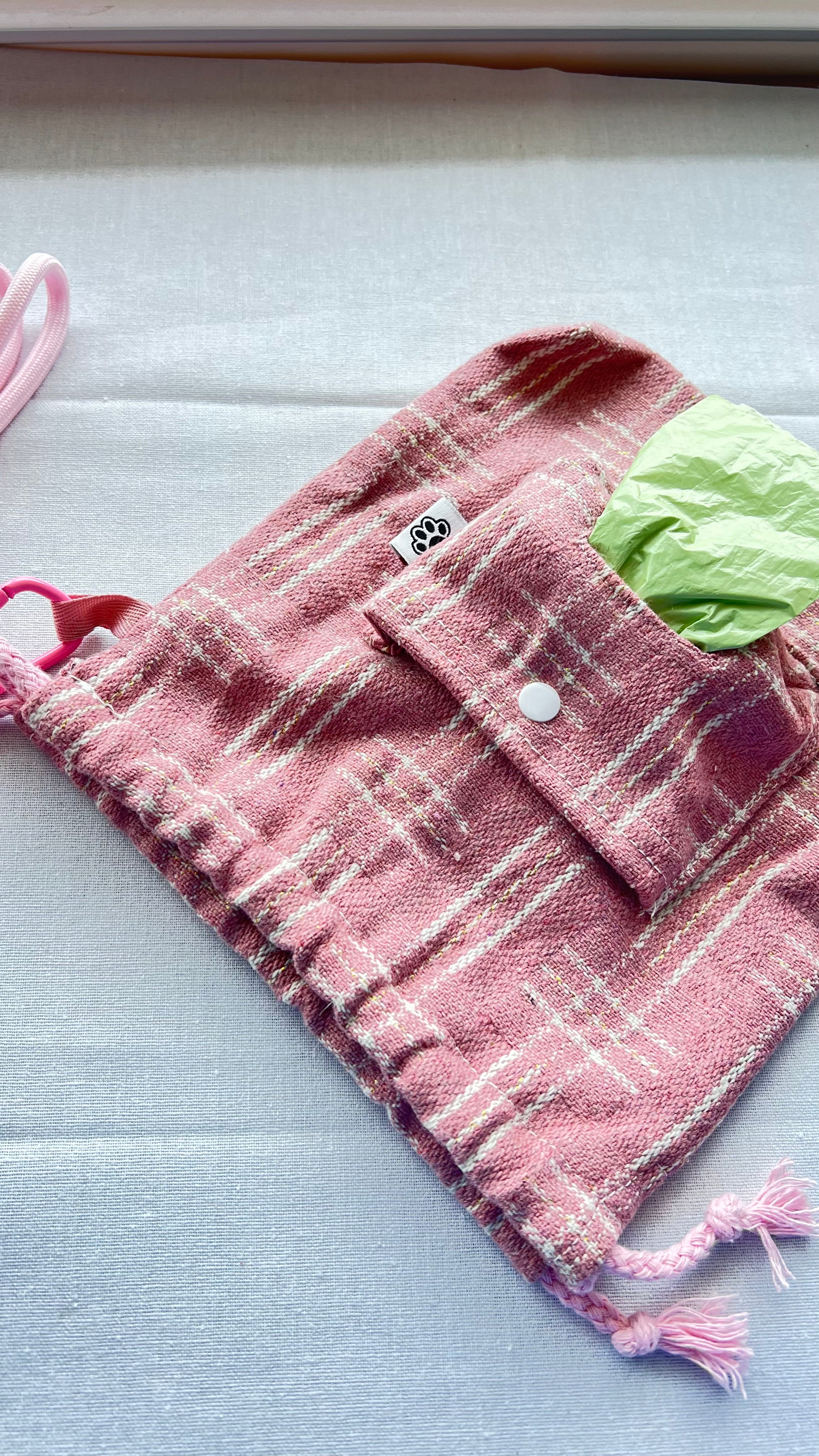 Handmade Poopbag - 	Drawstring