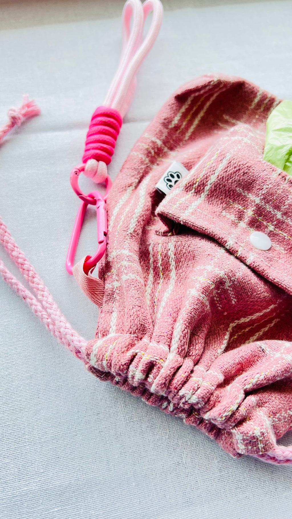 Handmade Poopbag - 	Drawstring