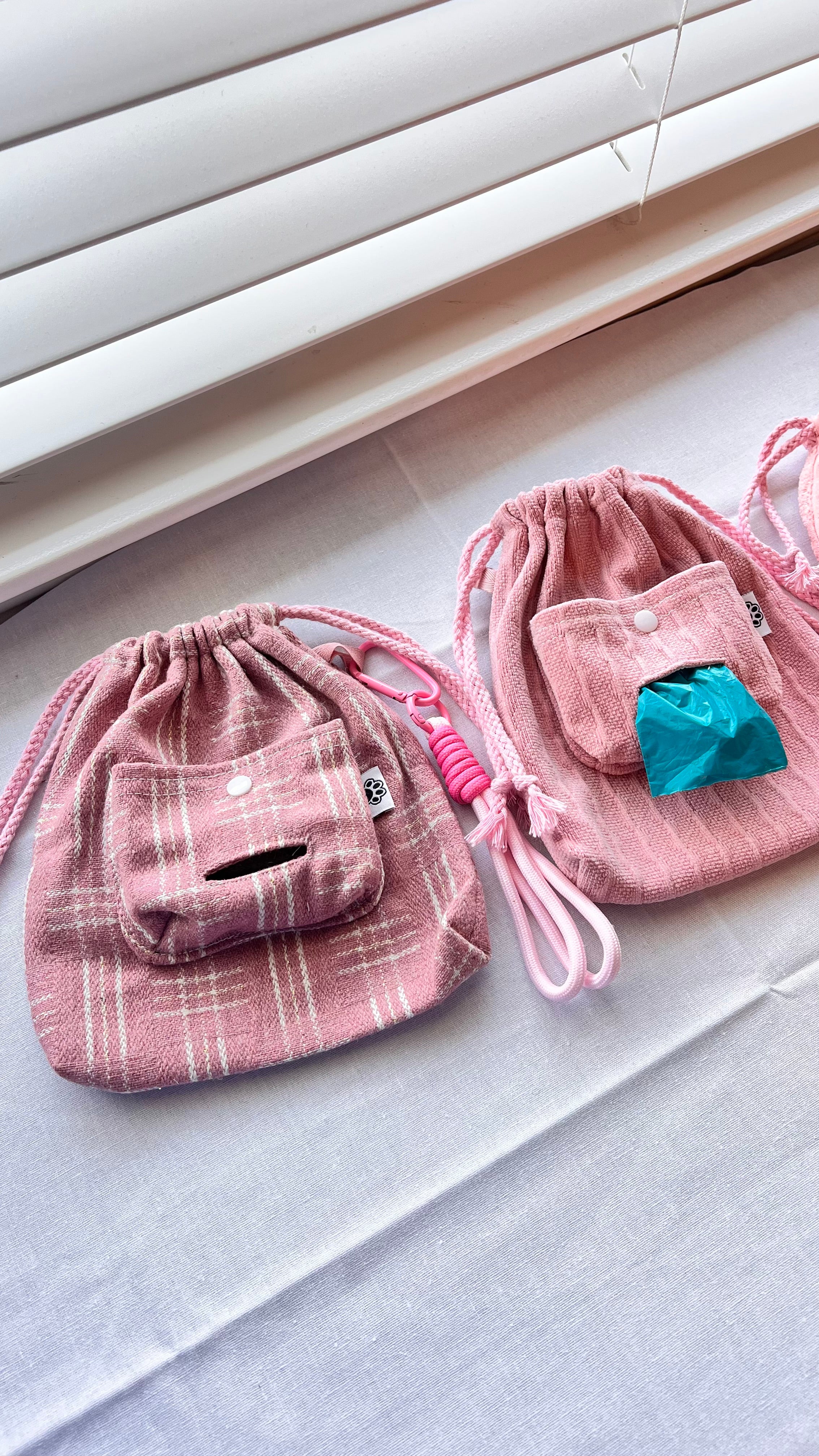 Handmade Poopbag - 	Drawstring