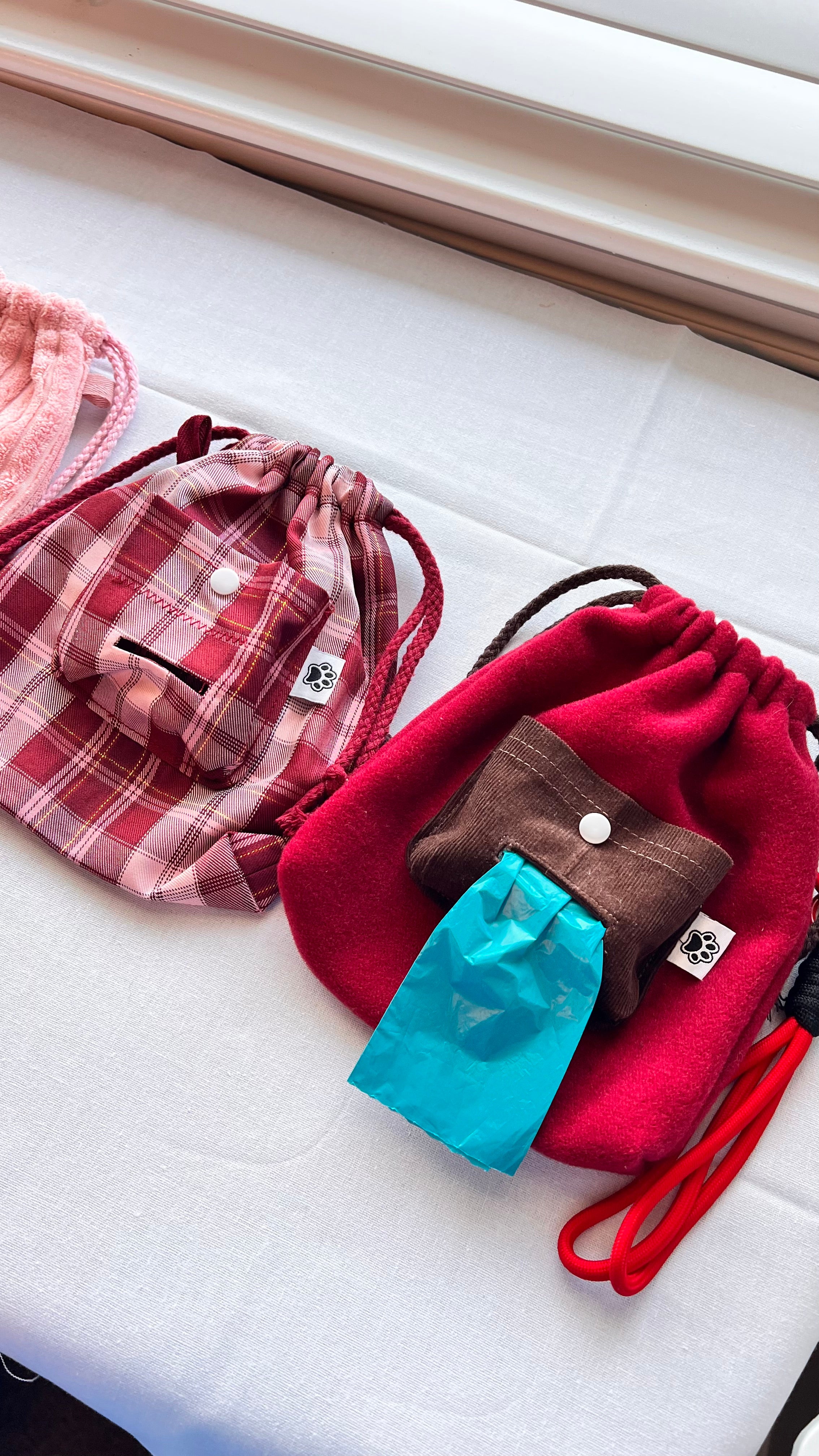 Handmade Poopbag - 	Drawstring