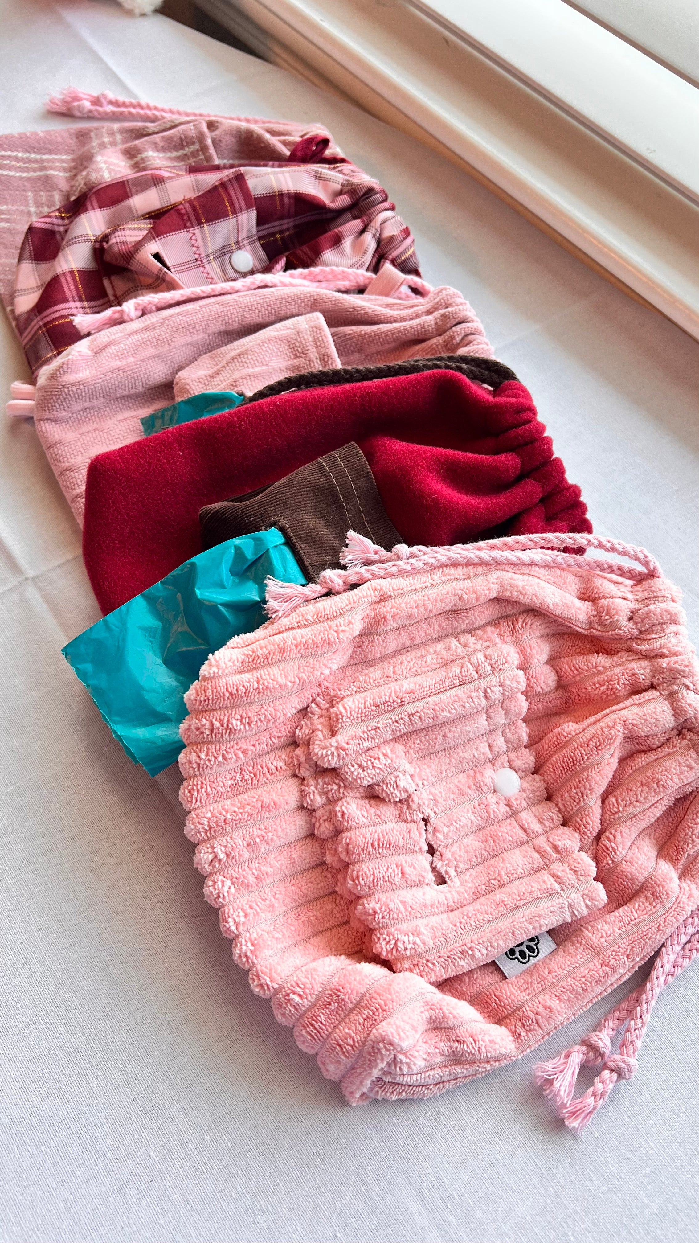 Handmade Poopbag - 	Drawstring