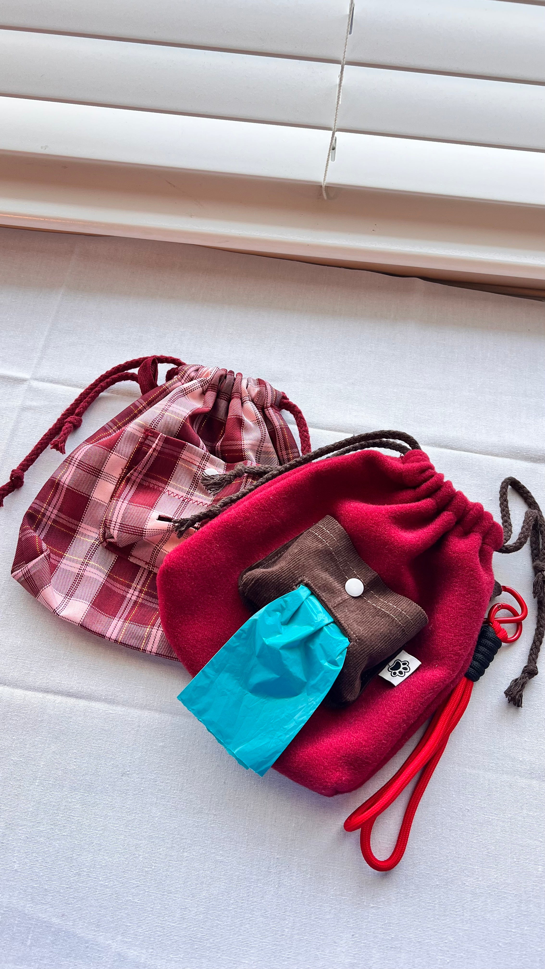 Handmade Poopbag - 	Drawstring